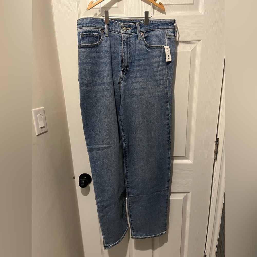 Old Navy Women's high waisted OG Loose medium wash Jeans